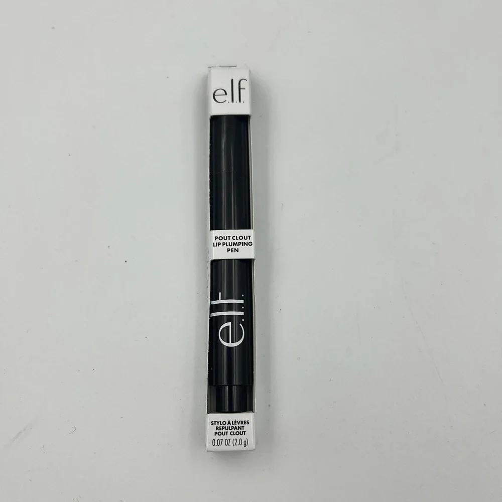 NEW! Elf Pout Clout Lip Plumping Pen In the Clear .07 Oz